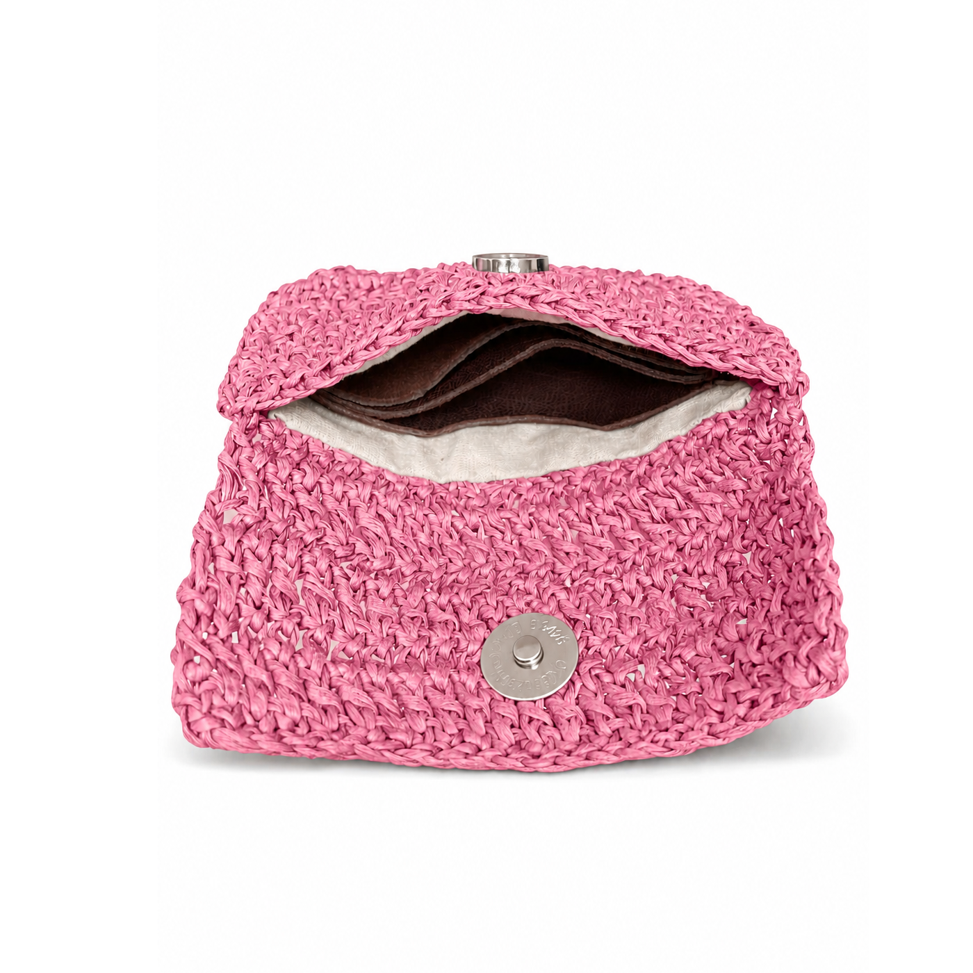 Raffia Leather Wallet – Image 7