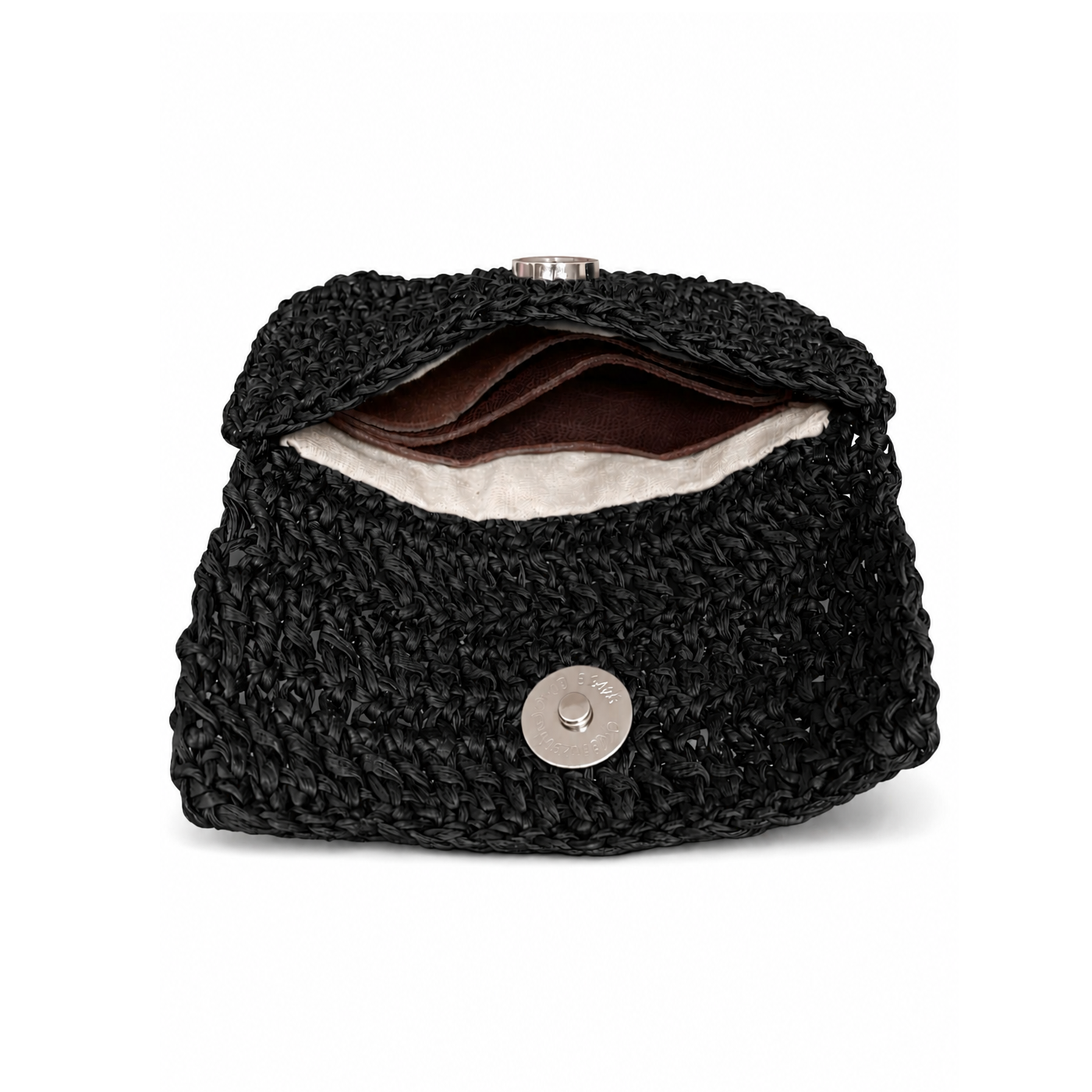Raffia Leather Wallet – Image 11