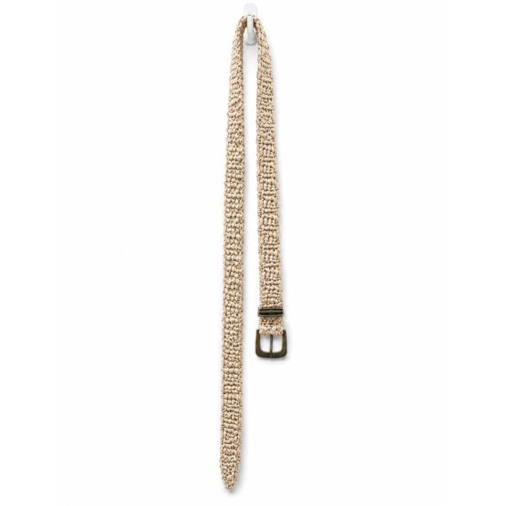 Crochet Raffia Belt