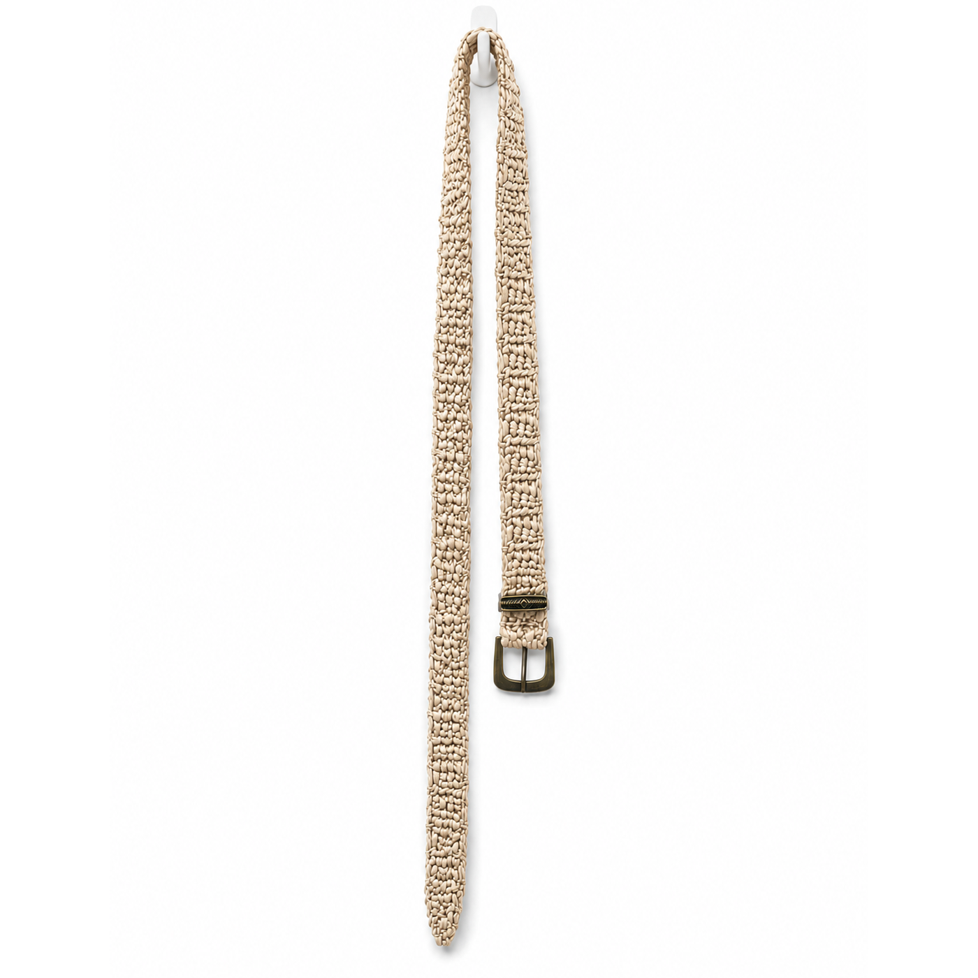 Crochet Raffia Belt